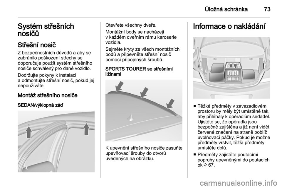 OPEL INSIGNIA 2011  Uživatelská příručka (in Czech) 