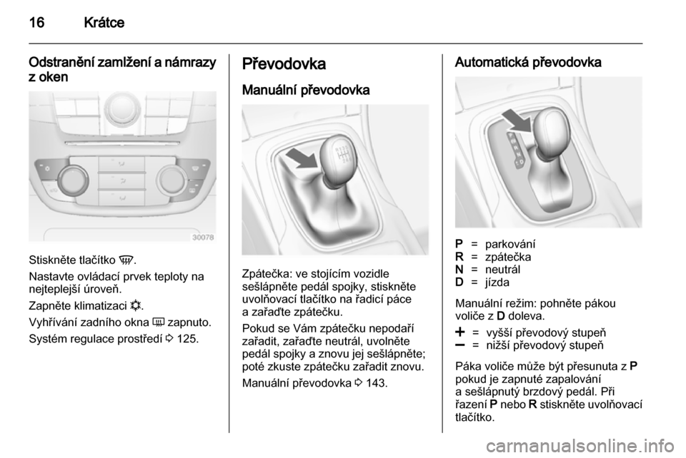 OPEL INSIGNIA 2011.5  Uživatelská příručka (in Czech) 