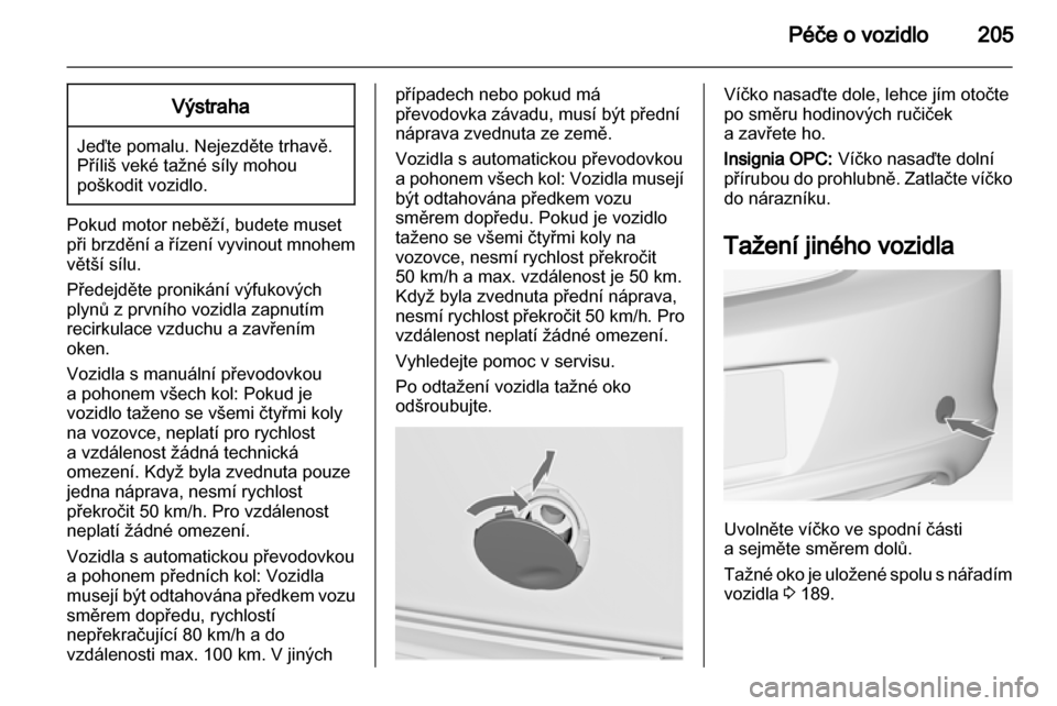 OPEL INSIGNIA 2011.5  Uživatelská příručka (in Czech) 