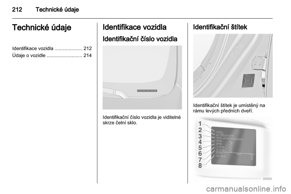 OPEL INSIGNIA 2011.5  Uživatelská příručka (in Czech) 