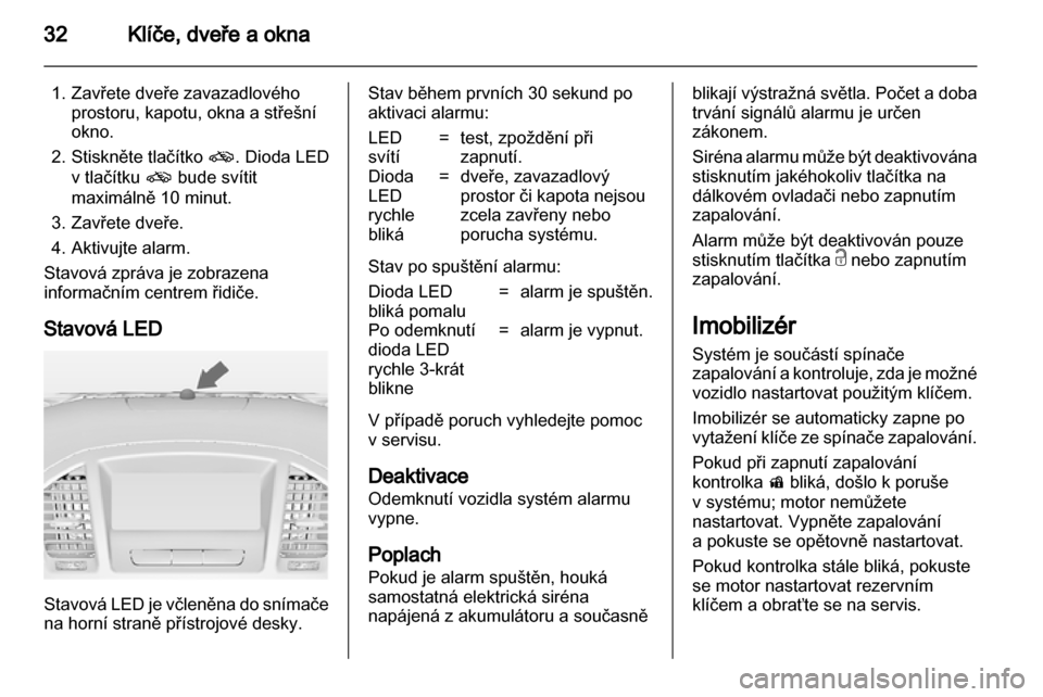 OPEL INSIGNIA 2011.5  Uživatelská příručka (in Czech) 