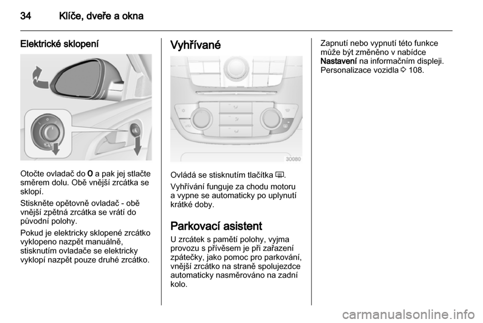 OPEL INSIGNIA 2011.5  Uživatelská příručka (in Czech) 