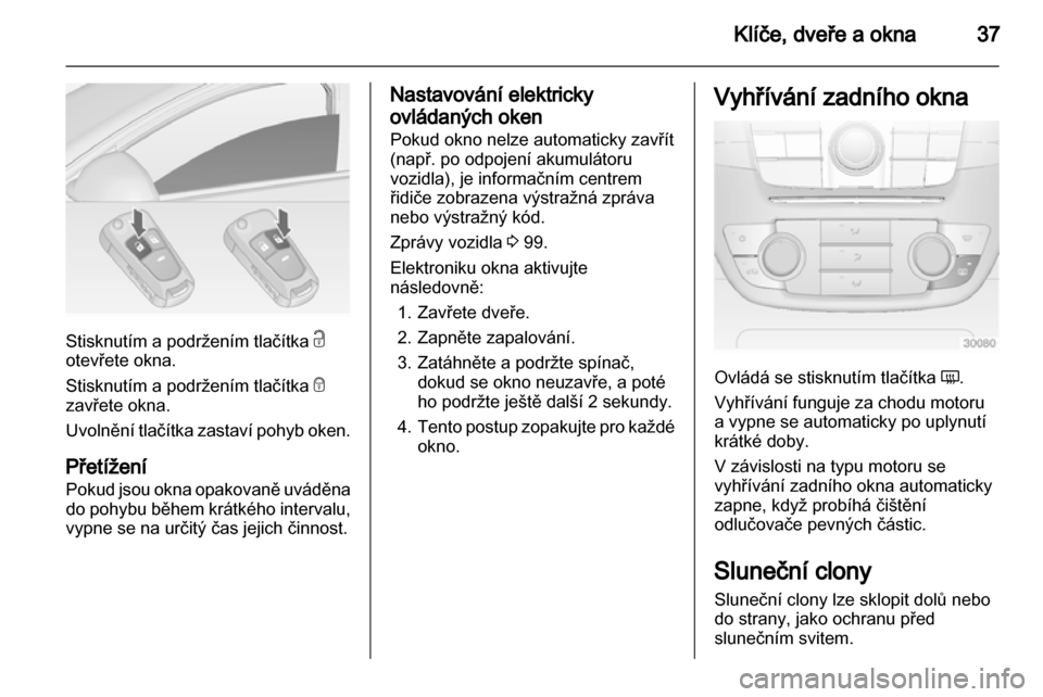 OPEL INSIGNIA 2011.5  Uživatelská příručka (in Czech) 