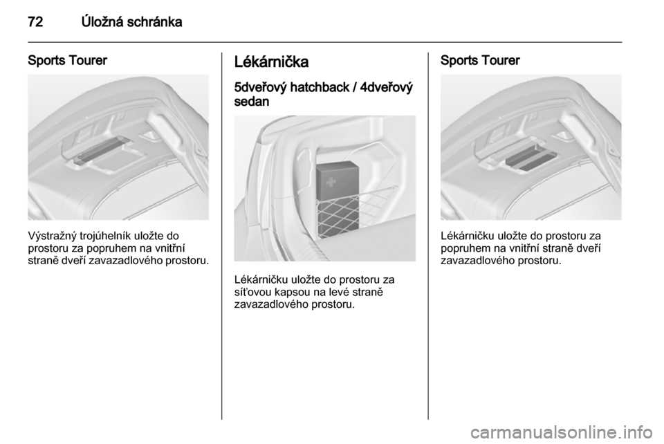 OPEL INSIGNIA 2011.5  Uživatelská příručka (in Czech) 