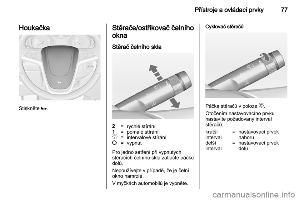 OPEL INSIGNIA 2011.5  Uživatelská příručka (in Czech) 