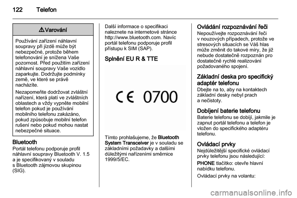 OPEL INSIGNIA 2012  Příručka k informačnímu systému (in Czech) 
