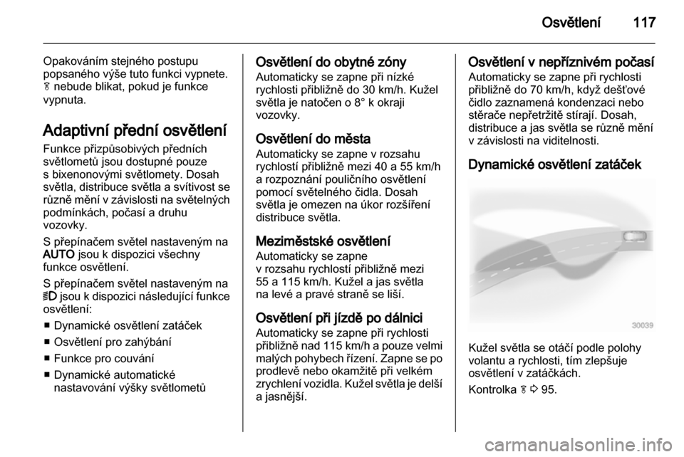 OPEL INSIGNIA 2012  Uživatelská příručka (in Czech) 