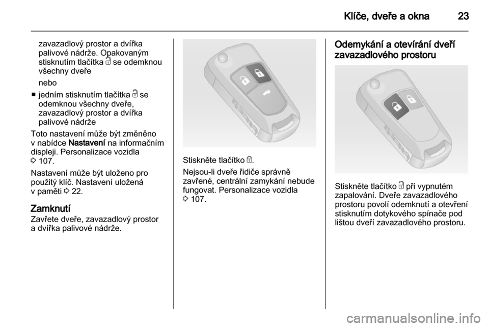 OPEL INSIGNIA 2012  Uživatelská příručka (in Czech) 
