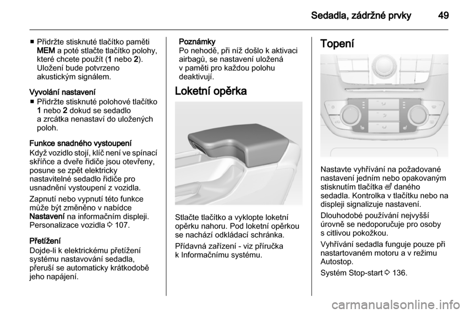 OPEL INSIGNIA 2012  Uživatelská příručka (in Czech) 