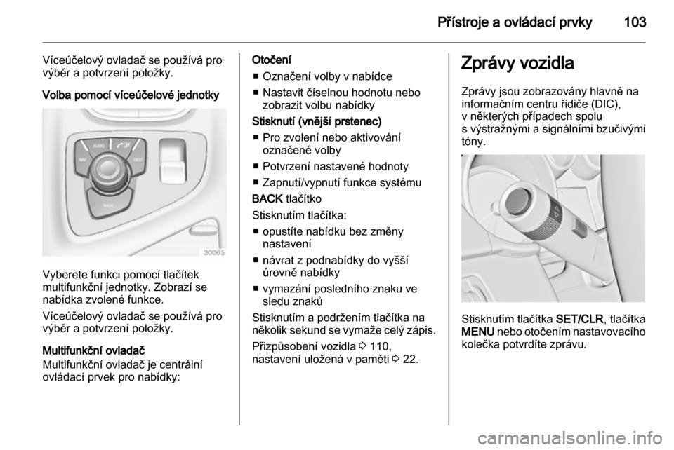 OPEL INSIGNIA 2012.5  Uživatelská příručka (in Czech) 