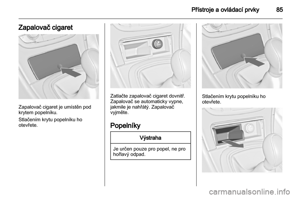 OPEL INSIGNIA 2012.5  Uživatelská příručka (in Czech) 