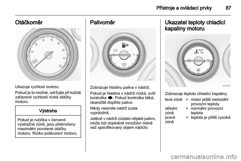 OPEL INSIGNIA 2012.5  Uživatelská příručka (in Czech) 