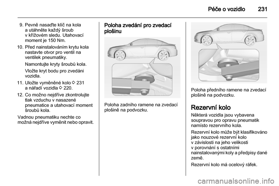 OPEL INSIGNIA 2013  Uživatelská příručka (in Czech) 