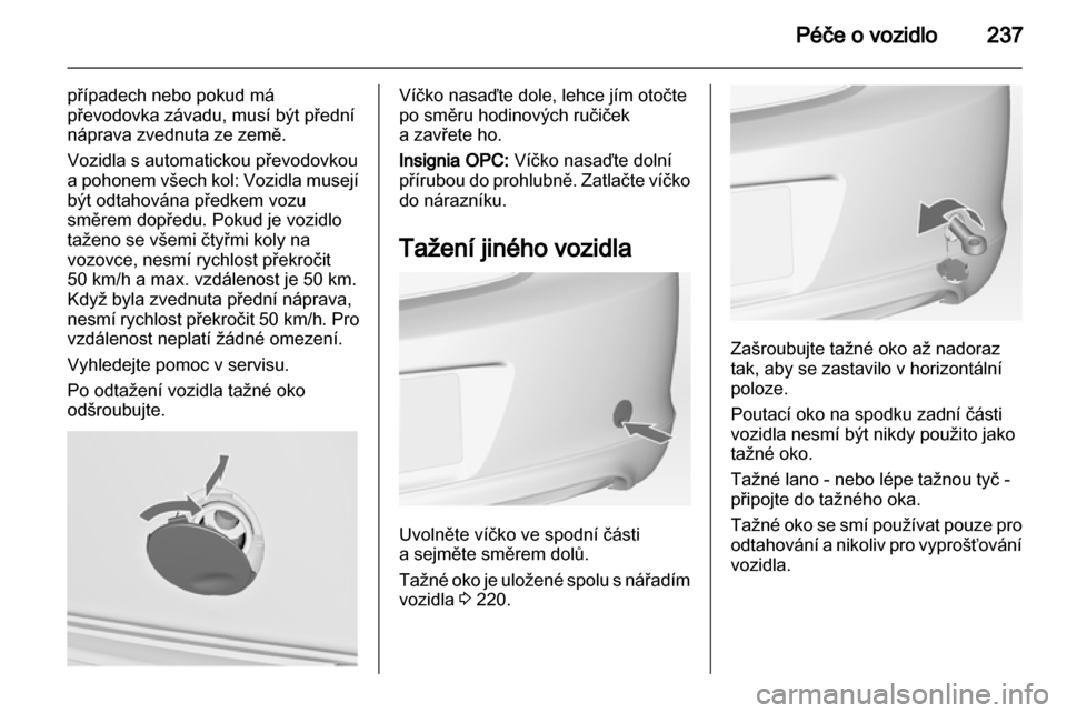 OPEL INSIGNIA 2013  Uživatelská příručka (in Czech) 