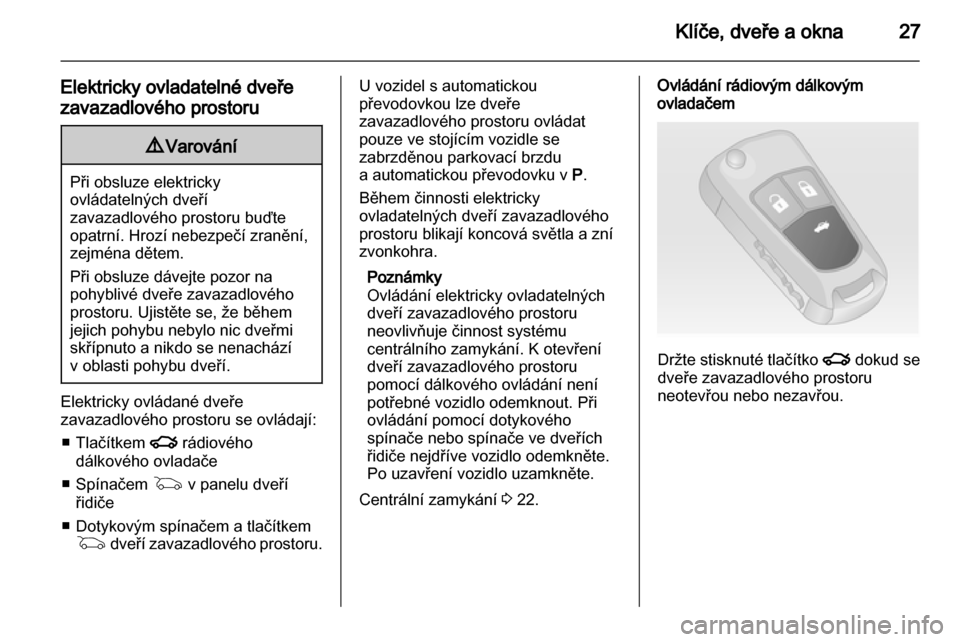 OPEL INSIGNIA 2013  Uživatelská příručka (in Czech) 