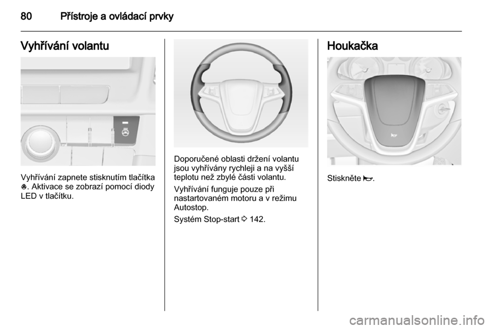 OPEL INSIGNIA 2013  Uživatelská příručka (in Czech) 