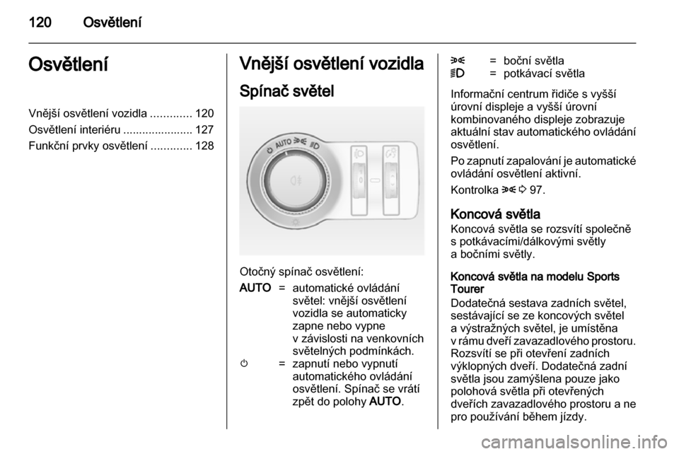 OPEL INSIGNIA 2013.5  Uživatelská příručka (in Czech) 