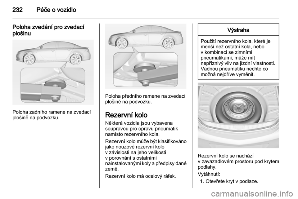 OPEL INSIGNIA 2013.5  Uživatelská příručka (in Czech) 