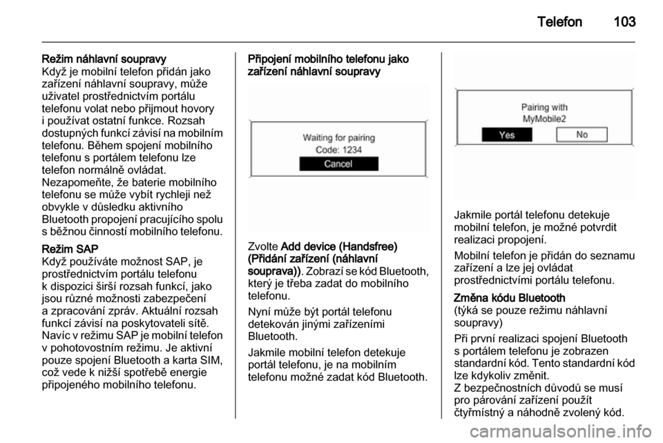 OPEL MERIVA 2011  Příručka k informačnímu systému (in Czech) 