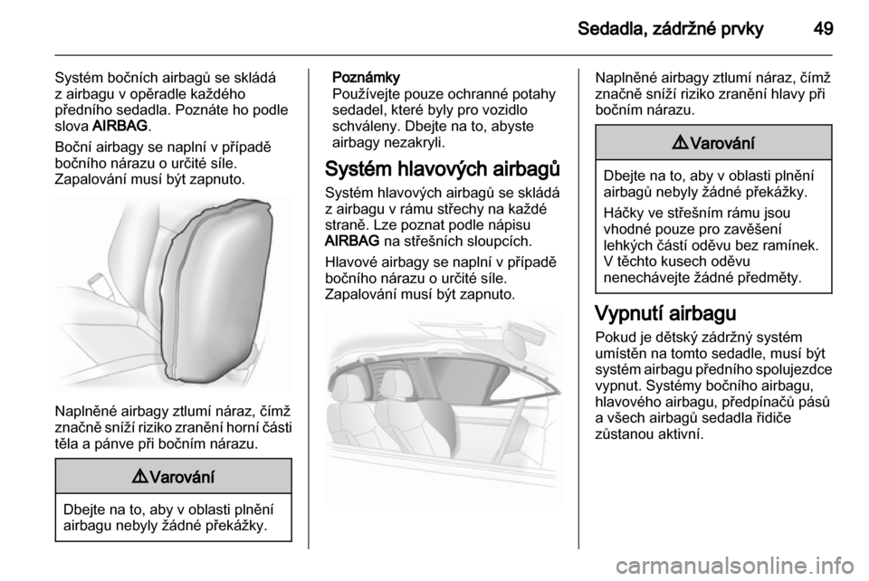 OPEL MERIVA 2011  Uživatelská příručka (in Czech) 