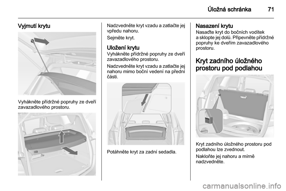OPEL MERIVA 2011  Uživatelská příručka (in Czech) 