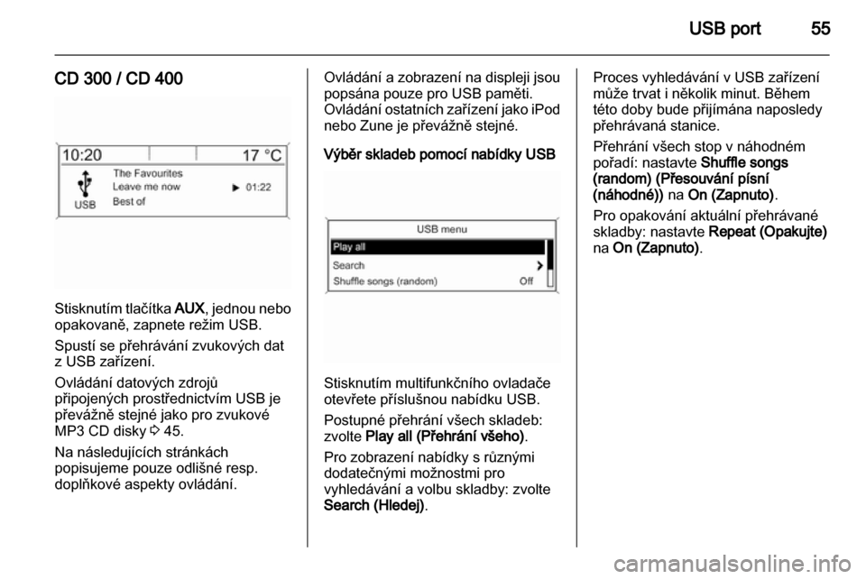 OPEL MERIVA 2011.25  Příručka k informačnímu systému (in Czech) 
