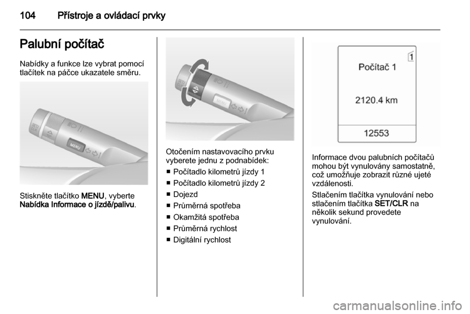 OPEL MERIVA 2011.5  Uživatelská příručka (in Czech) 