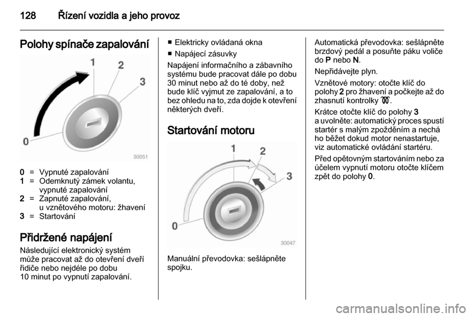 OPEL MERIVA 2011.5  Uživatelská příručka (in Czech) 