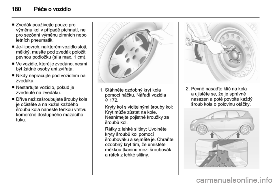 OPEL MERIVA 2011.5  Uživatelská příručka (in Czech) 
