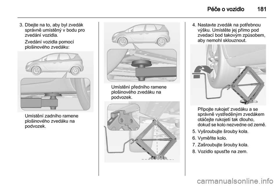 OPEL MERIVA 2011.5  Uživatelská příručka (in Czech) 