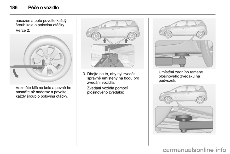 OPEL MERIVA 2012  Uživatelská příručka (in Czech) 