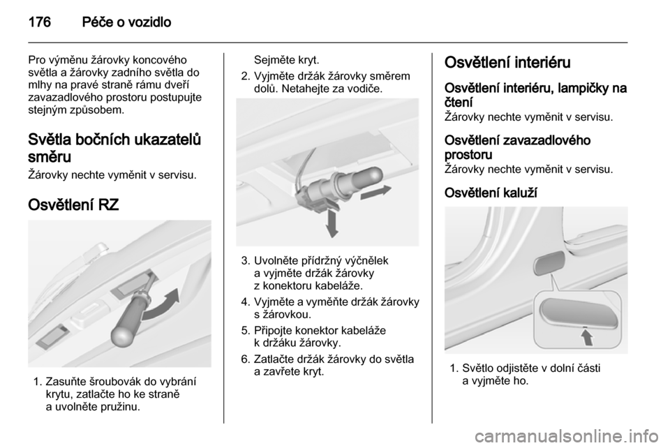 OPEL MERIVA 2012.5  Uživatelská příručka (in Czech) 