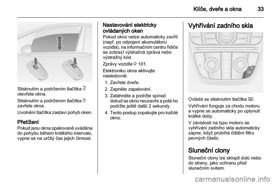 OPEL MERIVA 2012.5  Uživatelská příručka (in Czech) 