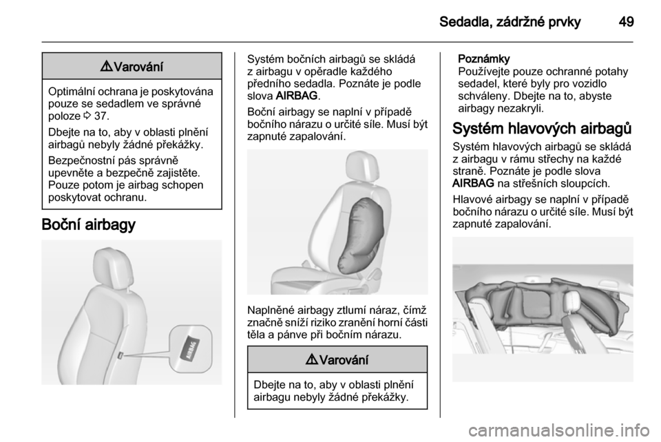 OPEL MERIVA 2012.5  Uživatelská příručka (in Czech) 
