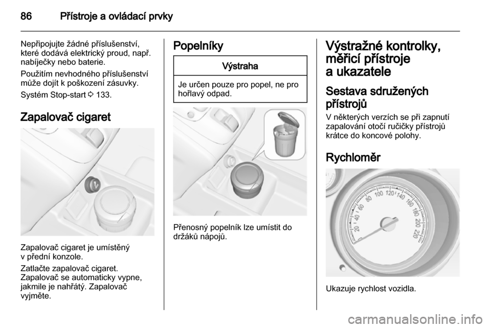 OPEL MERIVA 2012.5  Uživatelská příručka (in Czech) 