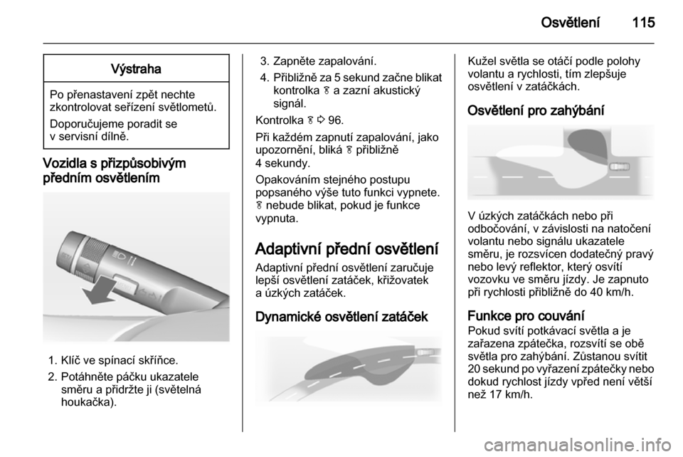 OPEL MERIVA 2013  Uživatelská příručka (in Czech) 