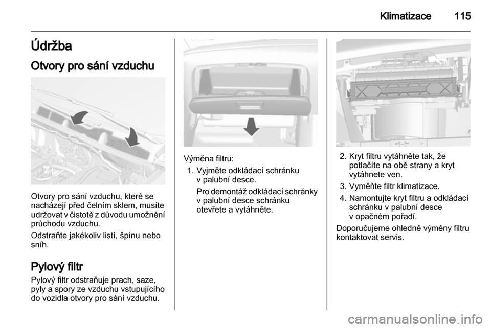 OPEL MOKKA 2013  Uživatelská příručka (in Czech) 