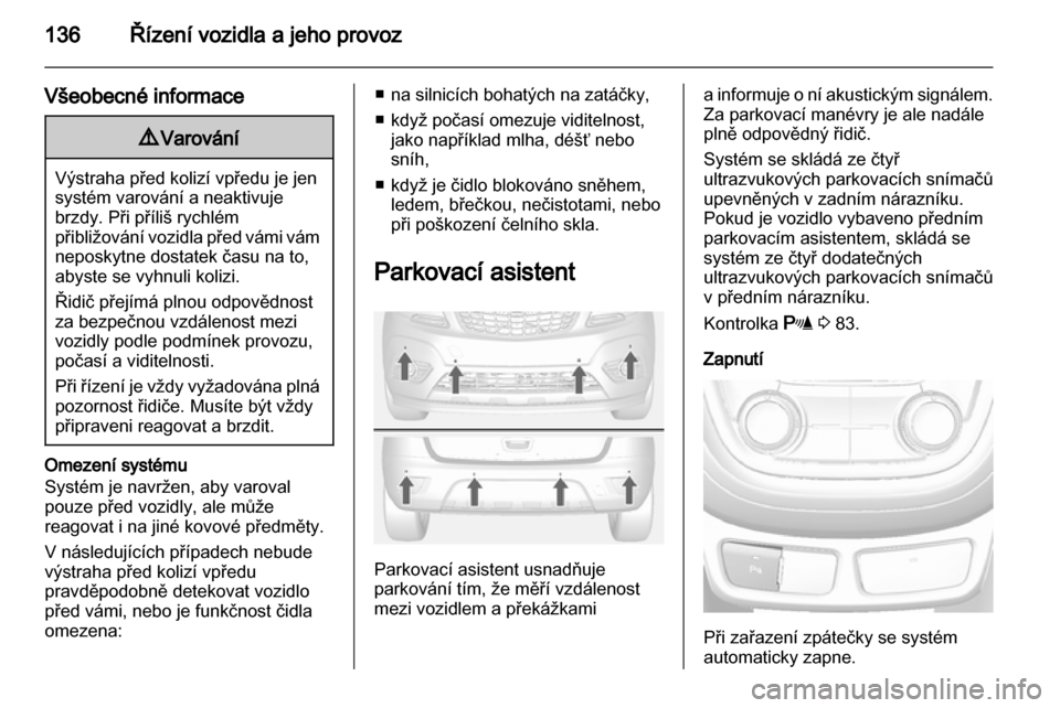 OPEL MOKKA 2013  Uživatelská příručka (in Czech) 