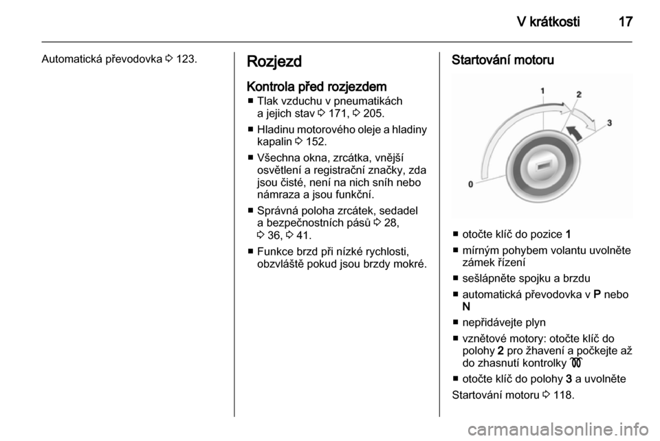 OPEL MOKKA 2013  Uživatelská příručka (in Czech) 