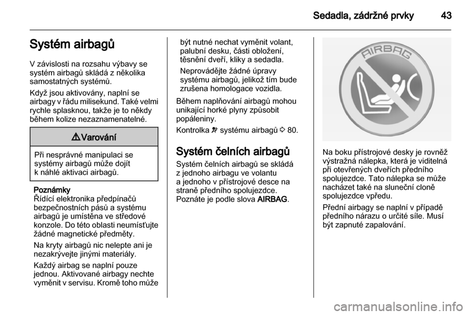 OPEL MOKKA 2013  Uživatelská příručka (in Czech) 