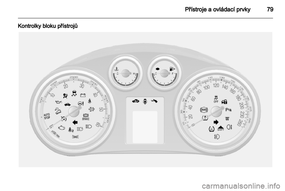 OPEL MOKKA 2013  Uživatelská příručka (in Czech) 