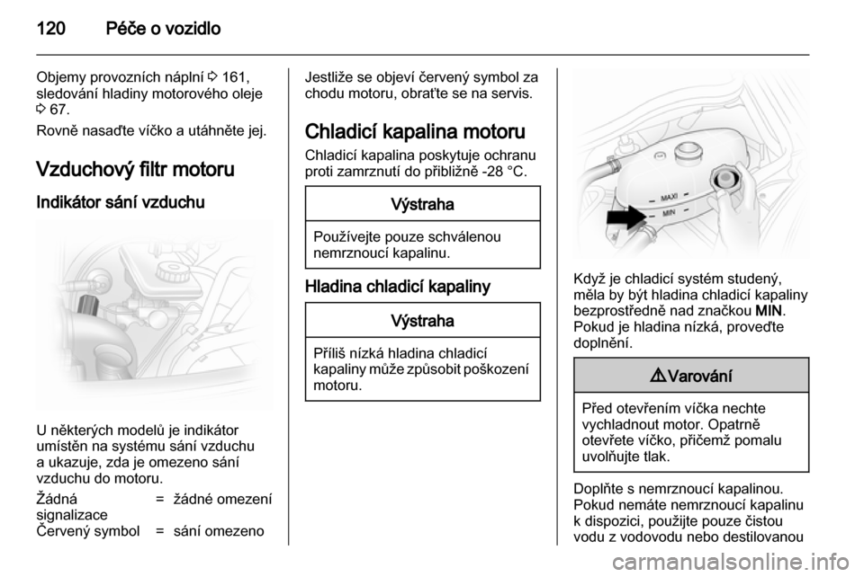 OPEL VIVARO 2011.5  Uživatelská příručka (in Czech) 