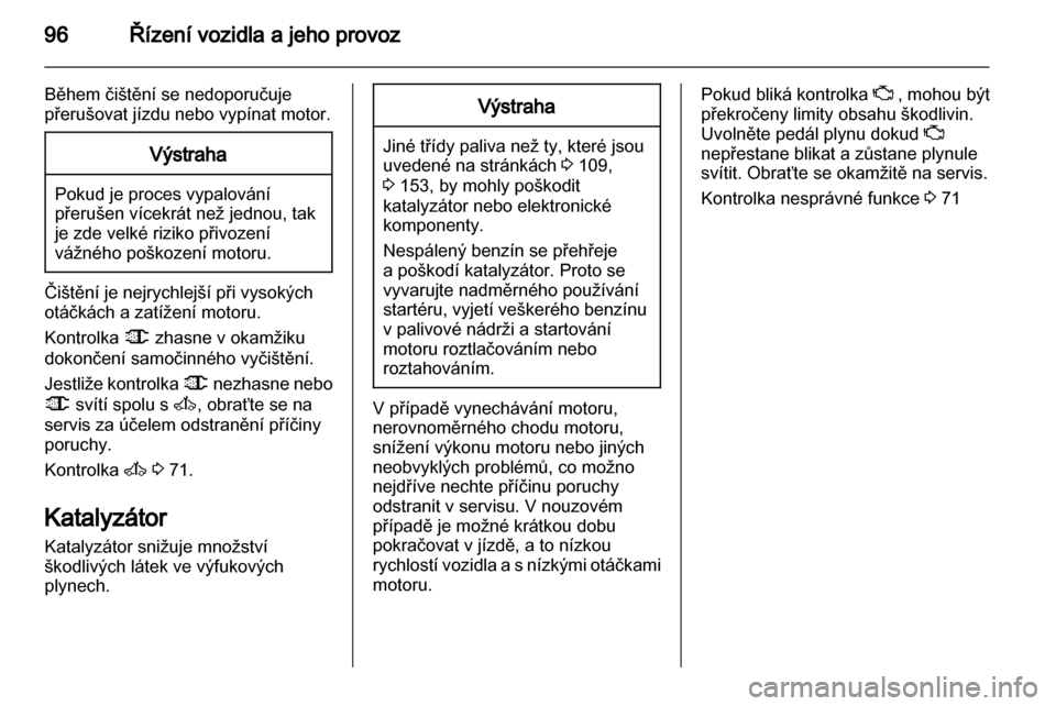 OPEL VIVARO 2011.5  Uživatelská příručka (in Czech) 
