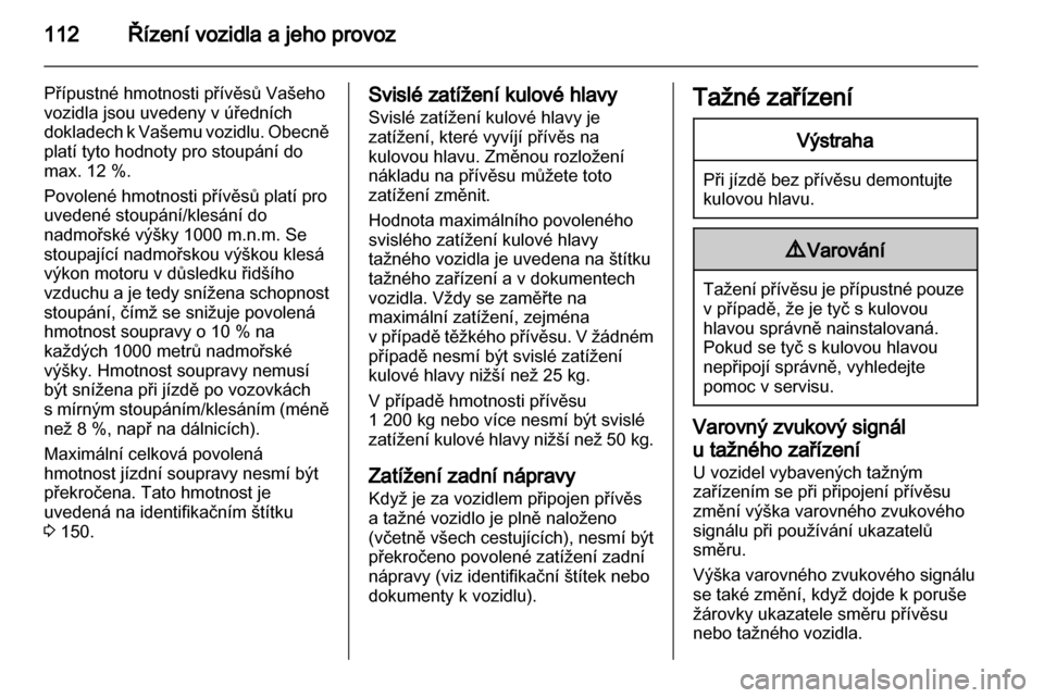 OPEL VIVARO 2013.5  Uživatelská příručka (in Czech) 