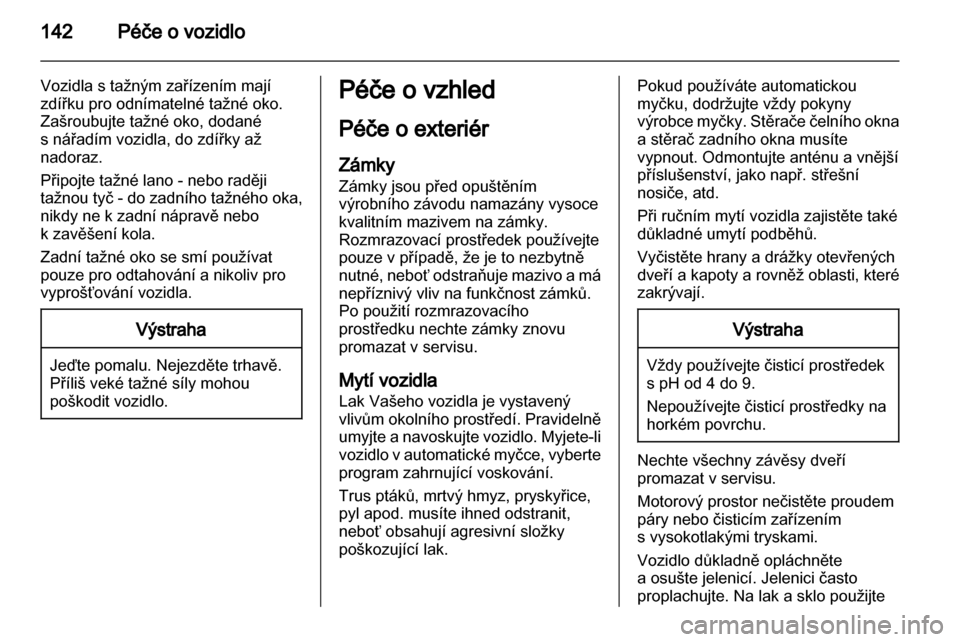 OPEL VIVARO 2013.5  Uživatelská příručka (in Czech) 
