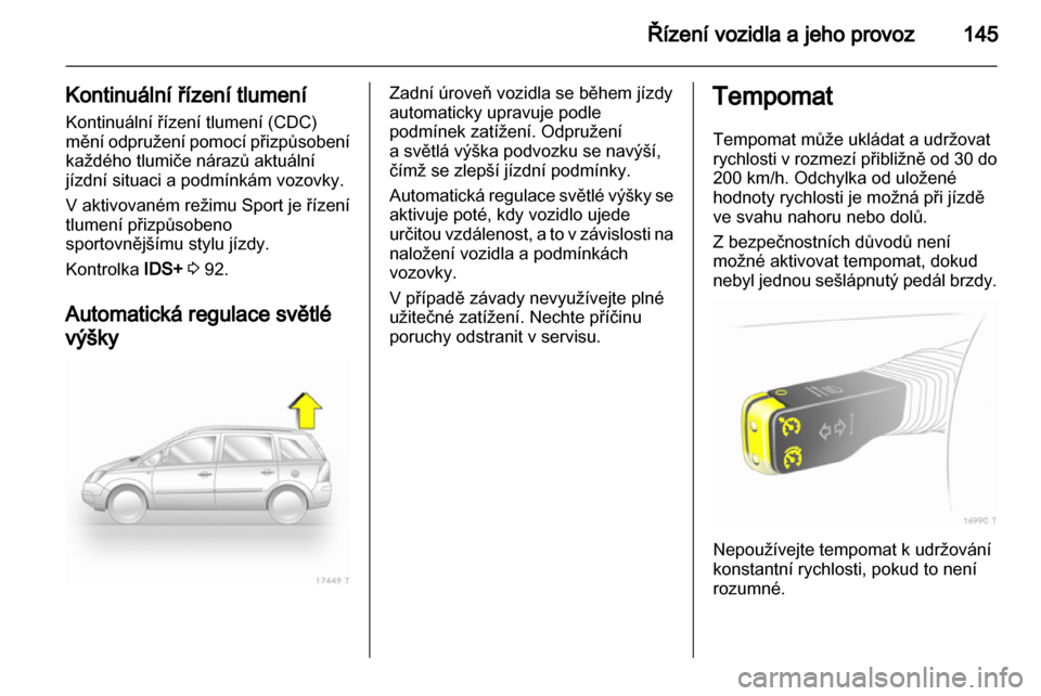 OPEL ZAFIRA 2010.5  Uživatelská příručka (in Czech) 
