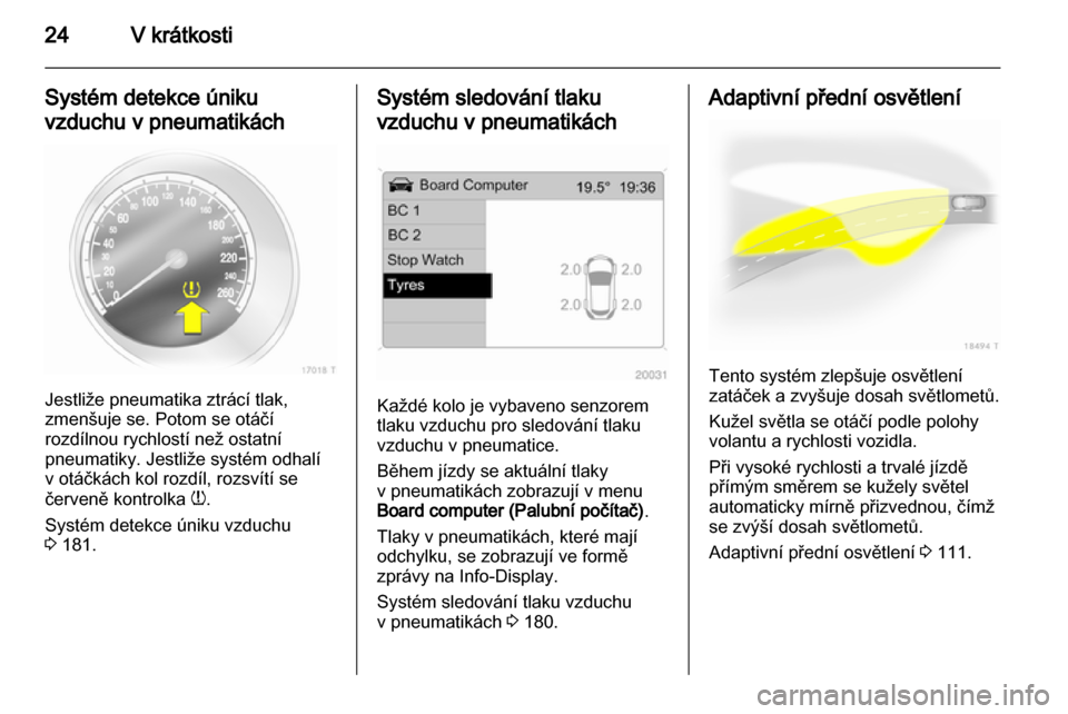 OPEL ZAFIRA 2010.5  Uživatelská příručka (in Czech) 