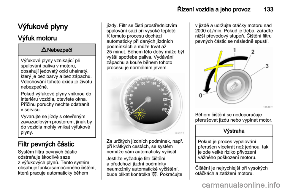 OPEL ZAFIRA 2011  Uživatelská příručka (in Czech) 