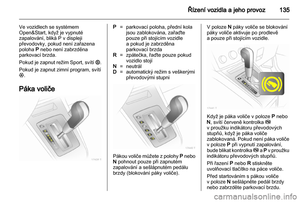 OPEL ZAFIRA 2011  Uživatelská příručka (in Czech) 