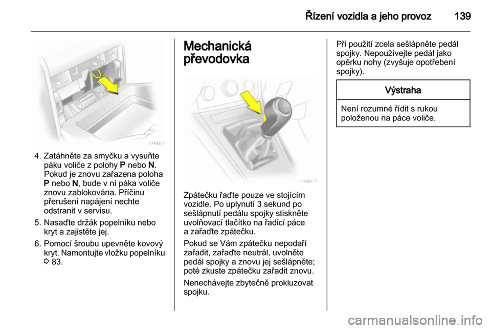 OPEL ZAFIRA 2011  Uživatelská příručka (in Czech) 